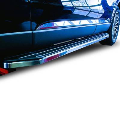 Black Horse Off Road - Premium Running Boards Black For 2020-2026 Ford Explorer|2020-2026 Lincoln Aviator | Black Horse Off Road - Image 1