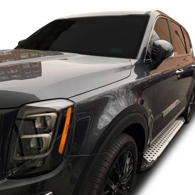 Black Horse Off Road - Vortex Running Boards Silver For 2020-2025 Kia Telluride|2020-2025 Hyundai Palisade | Black Horse Off Road - Image 7