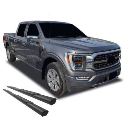 Black Horse Off Road - Epic Running Boards Black For 2015-2026 Ford F-150|2022-2026 Ford F-150 Lightning|2017-2026 Ford F-250 Super Duty|2017-2026 Ford F-350 Super Duty|2017-2026 Ford F-450 Super Duty|2017-2026 Ford F-550 Super Duty | Black Horse Off Road - Image 11