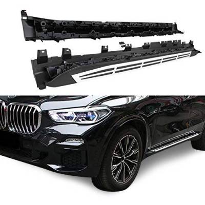 Black Horse Off Road - OEM Replica Running Boards Silver For 2019-2026 BMW X5 | Black Horse Off Road - Image 4