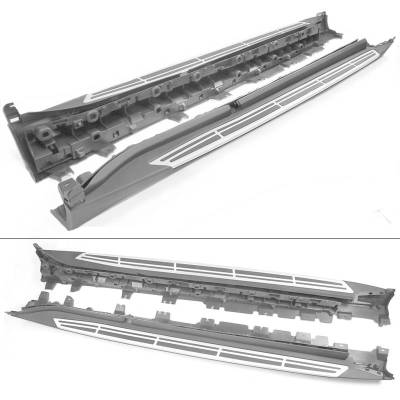 Black Horse Off Road - OEM Replica Running Boards Silver For 2019-2026 BMW X5 | Black Horse Off Road - Image 7