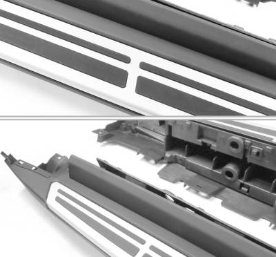 Black Horse Off Road - OEM Replica Running Boards Silver For 2019-2026 BMW X5 | Black Horse Off Road - Image 8