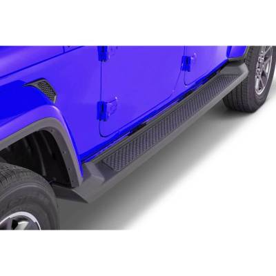 Black Horse Off Road - OEM Replica Running Boards Textured Black For 2020-2026 Jeep Gladiator | Black Horse Off Road - Image 4