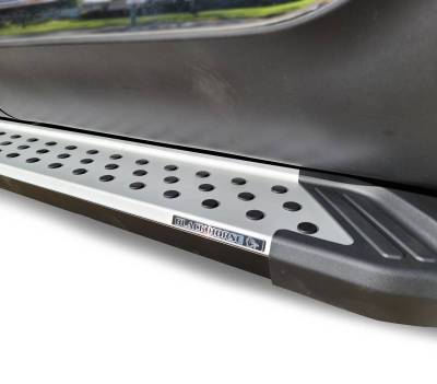 Black Horse Off Road - Vortex Running Boards Silver For 2009-2010 Dodge Ram 1500|2011-2018 Ram 1500|2019-2024 Ram 1500 Classic|2010-2010 Dodge Ram 2500|2011-2026 Ram 2500|2010-2010 Dodge Ram 3500|2011-2026 Ram 3500 | Black Horse Off Road - Image 4