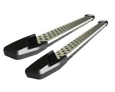 Black Horse Off Road - Vortex Running Boards Silver For 2009-2010 Dodge Ram 1500|2011-2018 Ram 1500|2019-2024 Ram 1500 Classic|2010-2010 Dodge Ram 2500|2011-2026 Ram 2500|2010-2010 Dodge Ram 3500|2011-2026 Ram 3500 | Black Horse Off Road - Image 7