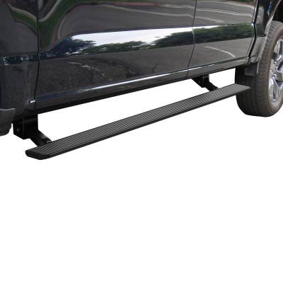 Black Horse Off Road - Elite Retractable Power Board Black For 2015-2026 Ford F-150|2017-2026 Ford F-250 Super Duty|2017-2026 Ford F-350 Super Duty|2017-2026 Ford F-450 Super Duty|2017-2026 Ford F-550 Super Duty | Black Horse Off Road - Image 7