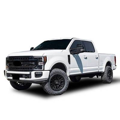 Black Horse Off Road - Elite Retractable Power Board Black For 2015-2026 Ford F-150|2017-2026 Ford F-250 Super Duty|2017-2026 Ford F-350 Super Duty|2017-2026 Ford F-450 Super Duty|2017-2026 Ford F-550 Super Duty | Black Horse Off Road - Image 9
