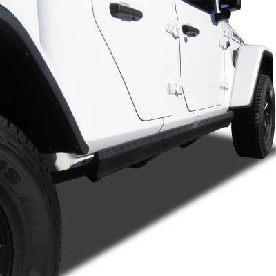 Black Horse Off Road - Elite Retractable Power Board Black For 2020-2026 Jeep Wrangler | Black Horse Off Road - Image 9
