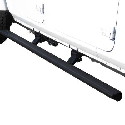 Black Horse Off Road - Elite Retractable Power Board Black For 2020-2026 Jeep Wrangler | Black Horse Off Road - Image 17