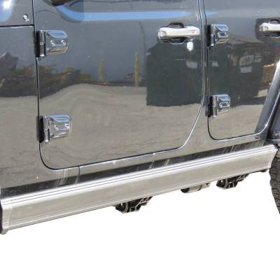 Black Horse Off Road - Elite Retractable Power Board Black For 2012-2026 Jeep Wrangler | Black Horse Off Road - Image 6