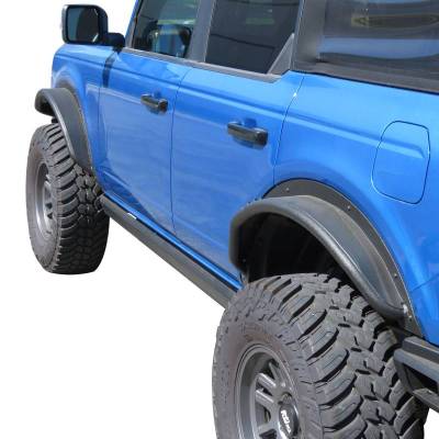 Elite Retractable Power Board Black For 2021-2026 Ford Bronco | Black Horse Off Road - Image 13