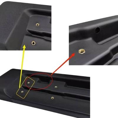 OEM Replica Running Boards Black For 2018-2026 Jeep Wrangler | Black Horse Off Road - Image 6