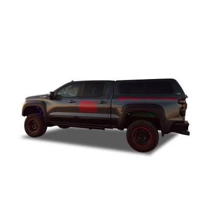 Black Horse Off Road - ELITE Retractable Power Board-Steel-2019-2021 Silverado And Sierra 1500(Crew Cab)/2020-2023 Silverado And Sierra 2500-3500(Crew Cab)/2022 Silverado And Sierra 1500 LTD(Crew Cab)|Black Horse Off Road - Image 4