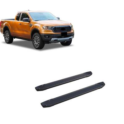 Black Horse Off Road - Storm Running Boards Black For 2019-2026 Ford Ranger|2019-2026 Ford Ranger | Black Horse Off Road - Image 5