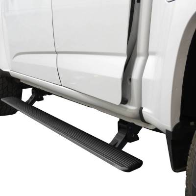 Black Horse Off Road - Elite Retractable Power Board Black For 2023-2026 Chevrolet Colorado|2023-2026 GMC Canyon | Black Horse Off Road - Image 1