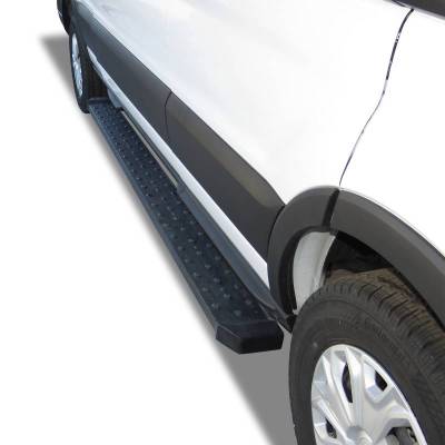 Black Horse Off Road - Spartan Running Boards Black For 2022-2026 Ford E-Transit | Black Horse Off Road - Image 26