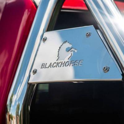 Black Horse Off Road - CLASSIC Roll Bar-Stainless Steel-Nissan Titan, Dodge/Ram 2500/3500, Chevrolet Silverado 1500/2500 HD/3500, Ford F-150, GMC Sierra 1500/2500 HD/3500 HD, Toyota Tundra|Black Horse Off Road - Image 3