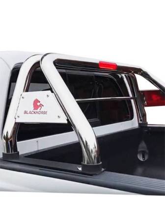 Black Horse Off Road - CLASSIC Roll Bar-Stainless Steel-Nissan Titan, Dodge/Ram 2500/3500, Chevrolet Silverado 1500/2500 HD/3500, Ford F-150, GMC Sierra 1500/2500 HD/3500 HD, Toyota Tundra|Black Horse Off Road - Image 16