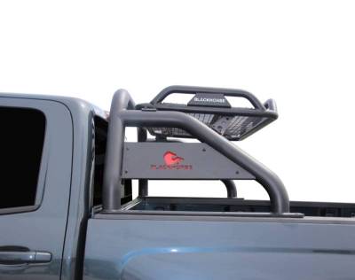 Black Horse Off Road - ATLAS Roll Bar-Black-Silverado/Sierra 14+,Ford F-150 15+,Dodge Ram 15+|Black Horse Off Road - Image 31