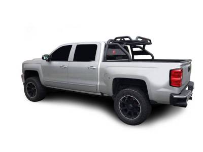 Black Horse Off Road - ATLAS Roll Bar-Black-Silverado/Sierra 14+,Ford F-150 15+,Dodge Ram 15+|Black Horse Off Road - Image 29