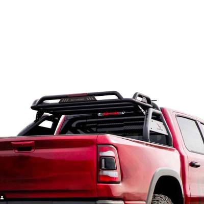Black Horse Off Road - ATLAS Roll Bar-Black-Silverado/Sierra 14+,Ford F-150 15+,Dodge Ram 15+|Black Horse Off Road - Image 39
