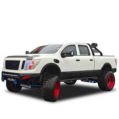 Black Horse Off Road - ATLAS Roll Bar-Black-Silverado/Sierra 14+,Ford F-150 15+,Dodge Ram 15+|Black Horse Off Road - Image 33