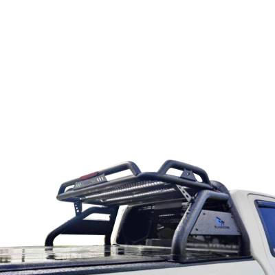 Black Horse Off Road - ATLAS Roll Bar-Black-Silverado/Sierra 14+,Ford F-150 15+,Dodge Ram 15+|Black Horse Off Road - Image 35