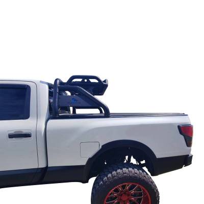 Black Horse Off Road - ATLAS Roll Bar-Black-Silverado/Sierra 14+,Ford F-150 15+,Dodge Ram 15+|Black Horse Off Road - Image 48