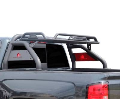 Black Horse Off Road - ATLAS Roll Bar-Black-Silverado/Sierra 14+,Ford F-150 15+,Dodge Ram 15+|Black Horse Off Road - Image 57