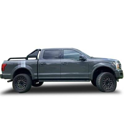 Black Horse Off Road - GLADIATOR Roll Bar-Black-Silverado/Sierra 14+,Ford F-150 15+,Dodge Ram 15+|Black Horse Off Road - Image 27