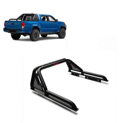 GLADIATOR Roll Bar-Black-2015-2026 GMC Canyon|2015-2026 Chevrolet Colorado|2015-2026 Toyota Tacoma|Black Horse Off Road