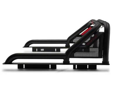 Black Horse Off Road - GLADIATOR Roll Bar-Black-2015-2026 GMC Canyon|2015-2026 Chevrolet Colorado|2015-2026 Toyota Tacoma|Black Horse Off Road - Image 35
