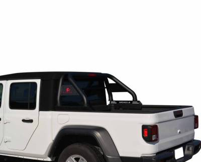 Black Horse Off Road - CLASSIC Roll Bar-Black-2020-2026 Jeep Gladiator|Black Horse Off Road - Image 19