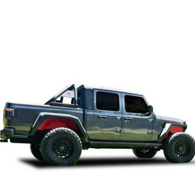 Black Horse Off Road - CLASSIC Roll Bar-Black-2020-2026 Jeep Gladiator|Black Horse Off Road - Image 25