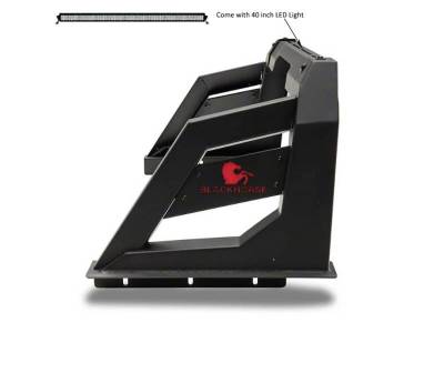 Black Horse Off Road - ARMOUR Roll Bar Kit-With 40in LED Light Bar-Matte Black-Silverado and Sierra F-150/Tundra/Ram 1500|Black Horse Off Road - Image 7