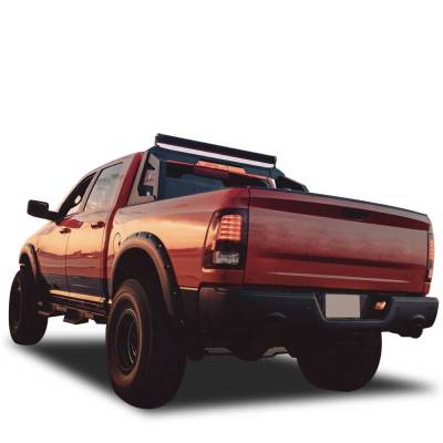 Black Horse Off Road - ARMOUR Roll Bar Kit-With 40in LED Light Bar-Matte Black-Silverado and Sierra F-150/Tundra/Ram 1500|Black Horse Off Road - Image 19