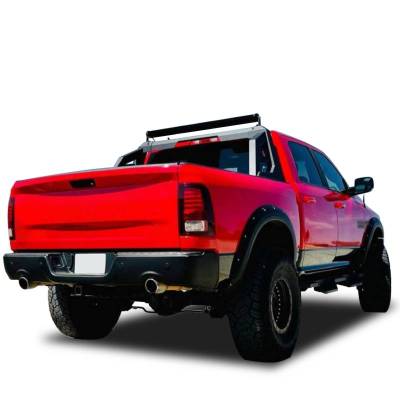 Black Horse Off Road - ARMOUR Roll Bar Kit-With 40in LED Light Bar-Matte Black-Silverado and Sierra F-150/Tundra/Ram 1500|Black Horse Off Road - Image 21