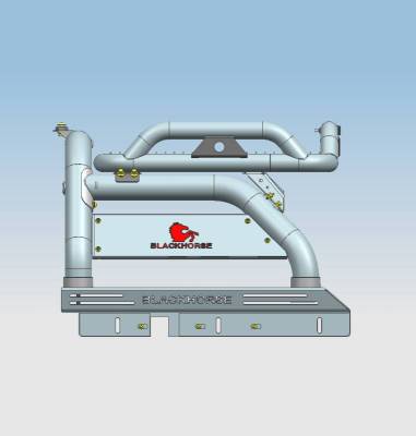 Black Horse Off Road - ATLAS Roll Bar-Black-2020-2026 Jeep Gladiator|Black Horse Off Road - Image 21
