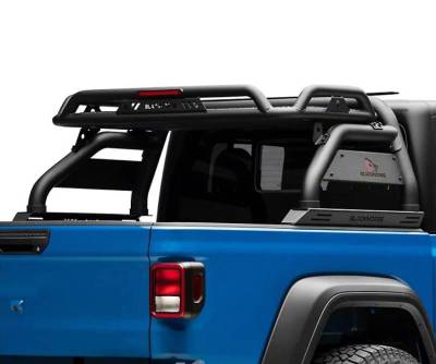 Black Horse Off Road - ATLAS Roll Bar-Black-2020-2026 Jeep Gladiator|Black Horse Off Road - Image 33