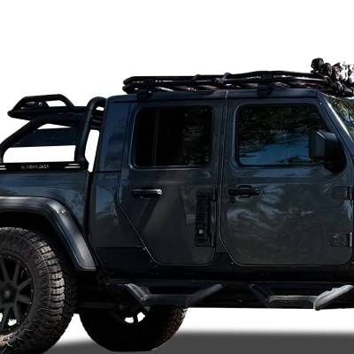 Black Horse Off Road - ATLAS Roll Bar-Black-2020-2026 Jeep Gladiator|Black Horse Off Road - Image 41