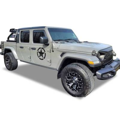 Black Horse Off Road - ATLAS Roll Bar-Black-2020-2026 Jeep Gladiator|Black Horse Off Road - Image 49
