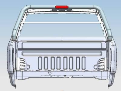 Black Horse Off Road - CLASSIC Roll Bar-Stainless Steel-1999-2026 Ford F-250 Super Duty|1999-2026 Ford F-350 Super Duty|1999-2026 Ford F-450 Super Duty|Black Horse Off Road - Image 3