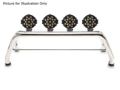 Black Horse Off Road - CLASSIC Roll Bar Kit-With 2 Set of 7.0".Black Trim Rings LED Flood Lights-Stainless Steel-2019-2026 Ram 1500 ( Excludes Classic model )|Black Horse Off Road - Image 17