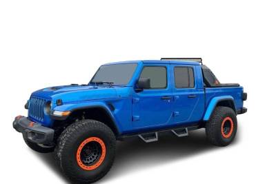 Black Horse Off Road - VIGOR Roll Bar Kit-With 40" LED light Bar-Black-2020-2026 Jeep Gladiator|Black Horse Off Road - Image 21