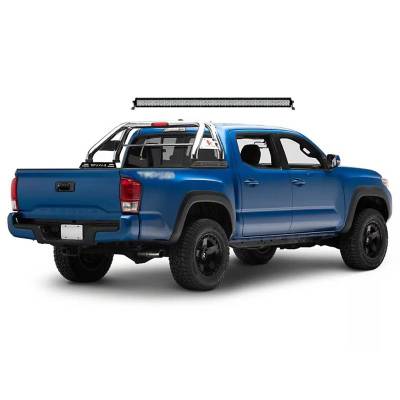 CLASSIC Roll Bar Kit-With 40in LED Light Bar-Stainless Steel-2015-2026 GMC Canyon|2015-2026 Chevrolet Colorado|Black Horse Off Road