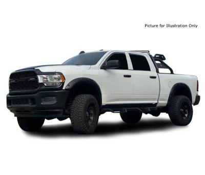 Black Horse Off Road - ATLAS Roll Bar Kit-With 40" LED light Bar-Black-Silverado/Sierra 14+,Ford F-150 15+,Dodge Ram 15+|Black Horse Off Road - Image 23