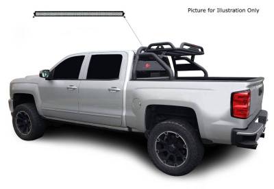 Black Horse Off Road - ATLAS Roll Bar Kit-With 40" LED light Bar-Black-Silverado/Sierra 14+,Ford F-150 15+,Dodge Ram 15+|Black Horse Off Road - Image 25