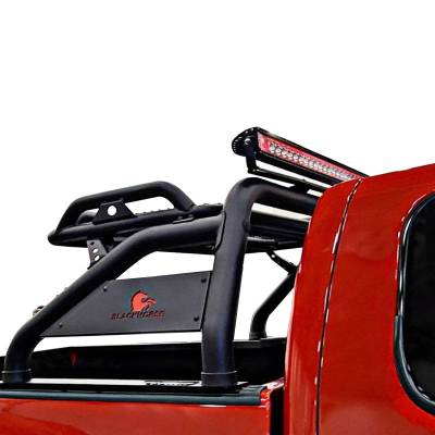 Black Horse Off Road - ATLAS Roll Bar Kit-With 40" LED light Bar-Black-Silverado/Sierra 14+,Ford F-150 15+,Dodge Ram 15+|Black Horse Off Road - Image 36