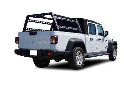 Black Horse Off Road - Traveler Overland Utility Bed Rack-Black-Midsize- Half Ton- Three Quarter Ton Trucks-800 Lbs Capacity|Black Horse Off Road - Image 9