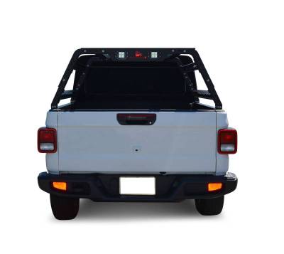 Black Horse Off Road - Traveler Overland Utility Bed Rack-Black-Midsize- Half Ton- Three Quarter Ton Trucks-800 Lbs Capacity|Black Horse Off Road - Image 13